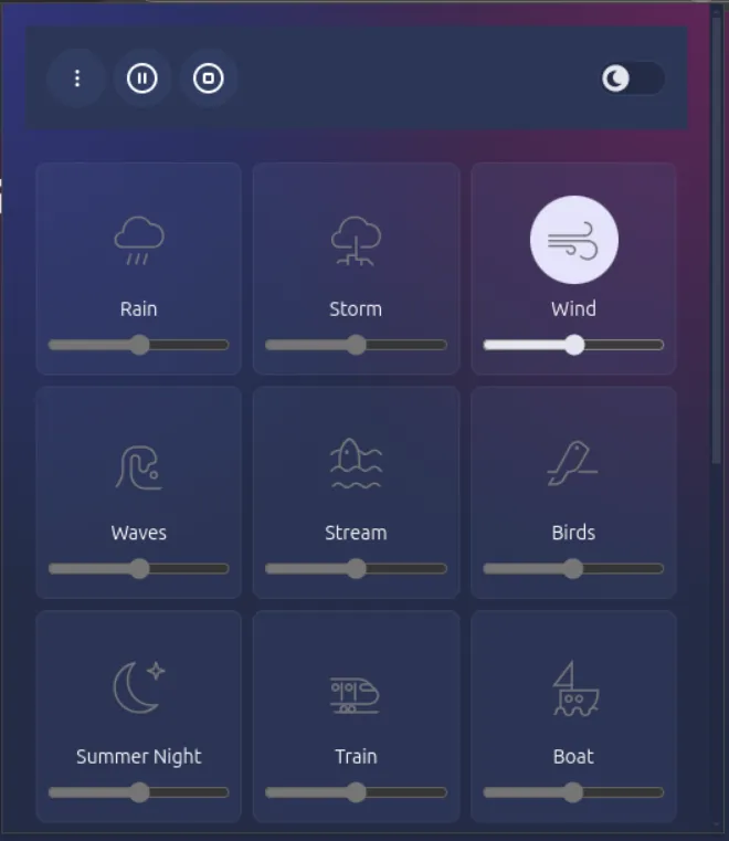 Full screen extension image